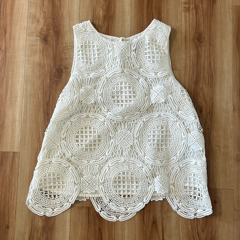 Lace Banana Republic Top